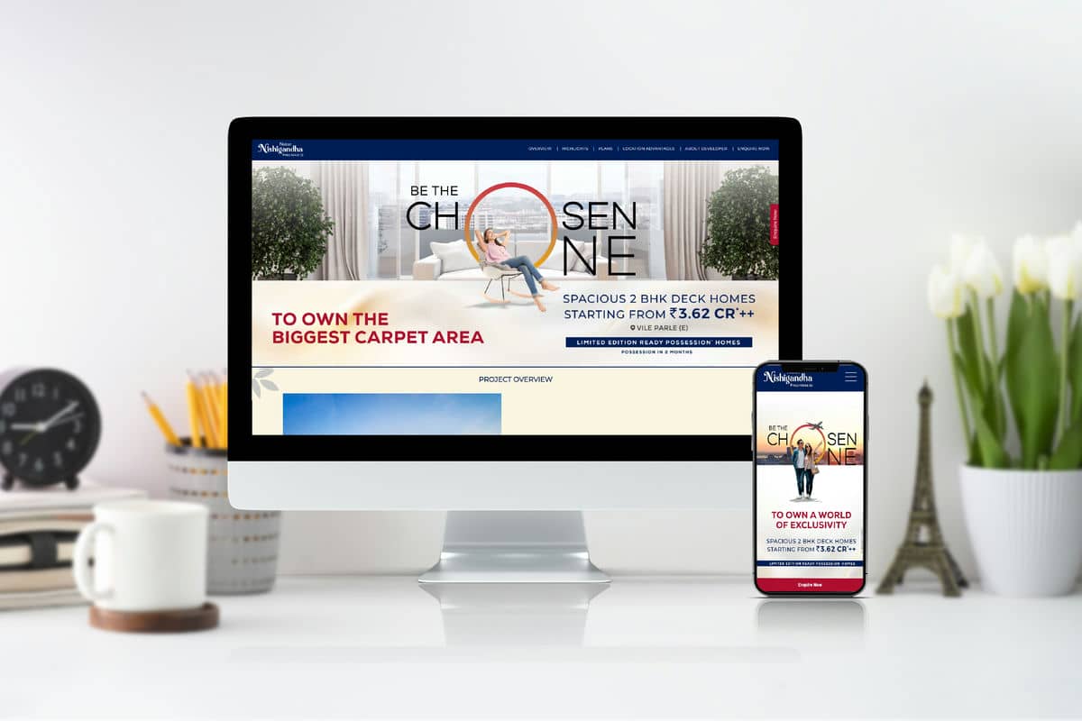 Nutan Nishigandha Microsite By Brandniti
